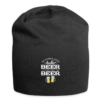 Bière - Bonnet en jersey - noir - Devant