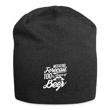 Beer - Jersey Beanie - charcoal grey - Front
