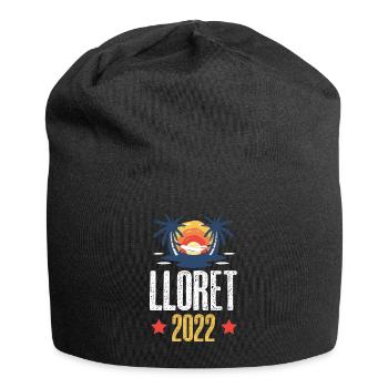 Lloret De mars 2022 - Bonnet en jersey - noir - Devant