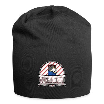 GUINEA PIG MOM - Jersey-Beanie - Schwarz - Vorne