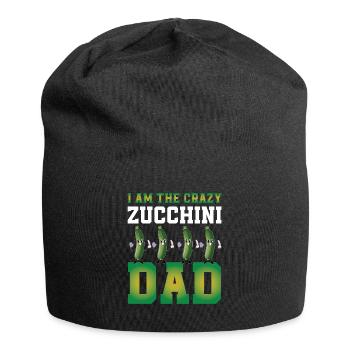 Zucchini Papa - Jersey-Beanie - Schwarz - Vorne