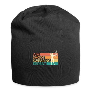 Aim Shooting Swearing Archery Archery Archery - Jersey Beanie - black - Front