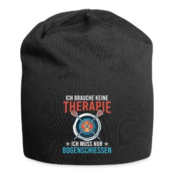 Muss nur Bogenschießen Bogensport - Jersey-Beanie - Schwarz - Vorne