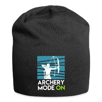 Archery Mode On Compound Bow - Jersey Beanie - black - Front