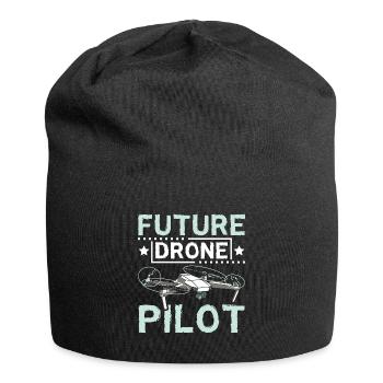 Futur pilote de drone - Bonnet en jersey - noir - Devant