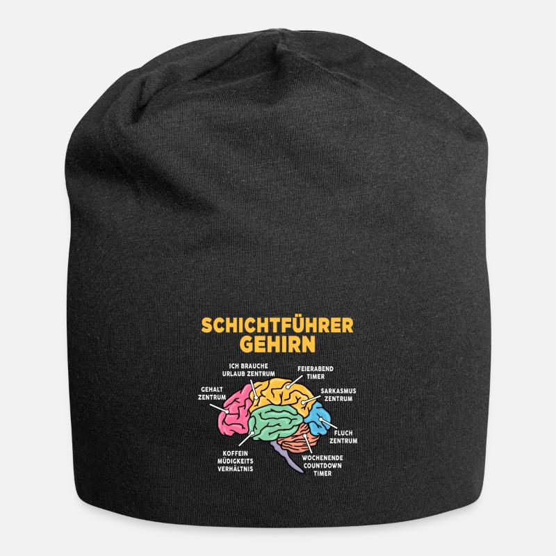 Schichtführer - Jersey-Beanie - Schwarz