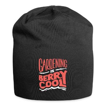 Horticulture Horticulturist Gardening Is Berry - Jersey Beanie - black - Front