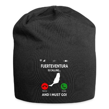 Fuerteventura Canary Islands Holidays - Jersey Beanie - black - Front