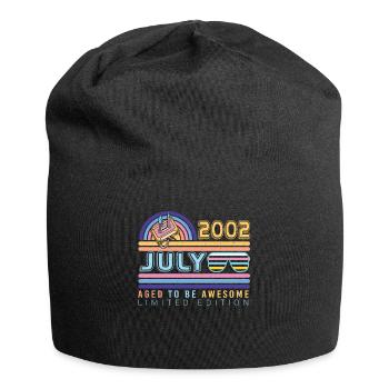 In July 2002 20 years young - Jersey Beanie - black - Front