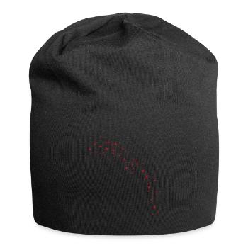 Perfect Red Star Arc - Jersey Beanie - black - Front