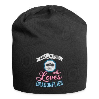 Dragonflies Flying Insect Quotes Entomologist - Jersey Beanie - black - Front