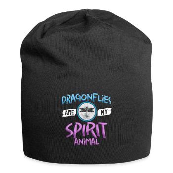Dragonflies Flying Insect Quotes Entomologist - Jersey Beanie - black - Front