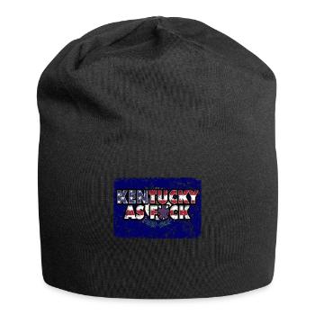 Amérique Drapeau de l’État des États-Unis Kentucky - Bonnet en jersey - noir - Devant