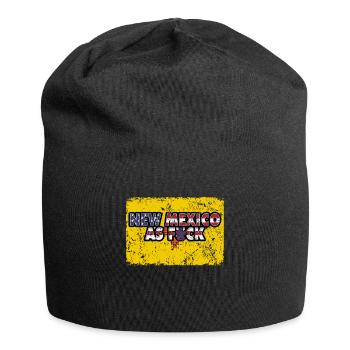 Amérique Drapeau de l’État du drapeau des États-Unis Nouveau-Mexique - Bonnet en jersey - noir - Devant
