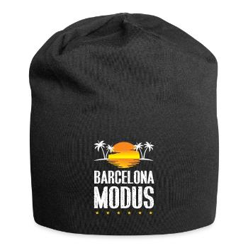 Mode Barcelone - Bonnet en jersey - noir - Devant