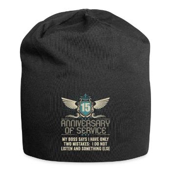 15 years of service 15 years of service - Jersey Beanie - black - Front