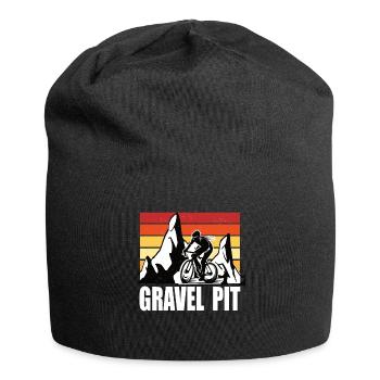 Ride Gravel Gravel Bike Gravel Road Bike Crossbike - Jersey Beanie - black - Front