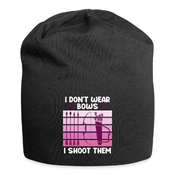 I don't wear Bows I shoot them Archery - Jersey Beanie - black - Front