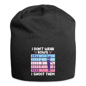 I don't wear Bows I shoot them Archery - Jersey Beanie - black - Front