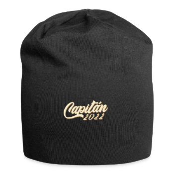 el Capitán seit 2022 Sportbootführerschein SBF - Jersey-Beanie - Schwarz - Vorne