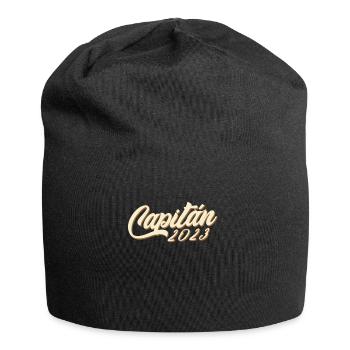 el Capitán seit 2023 Sportbootführerschein SBF - Jersey-Beanie - Schwarz - Vorne
