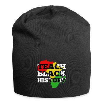Teach Black History - Jersey Beanie - black - Front
