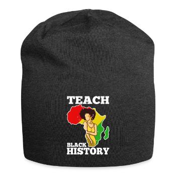 Teach Black History - Jersey-Beanie - Anthrazit - Vorne