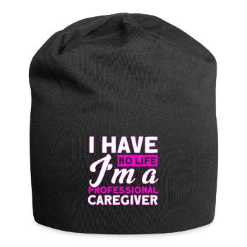 Health Assistance Home Nursing Nurse - Jersey Beanie - black - Front