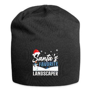 Landscaper Landscaping Landscape - Jersey Beanie - black - Front