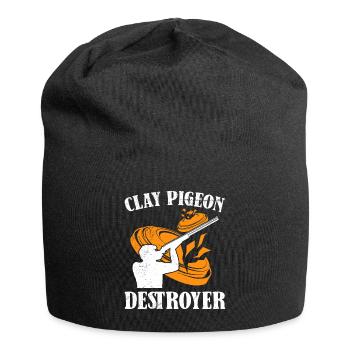 Clay Pigeon Destroyer Clay Pigeon Tir - Bonnet en jersey - noir - Devant