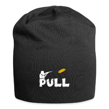 Pull Clay Pigeon Shooting - Jersey Beanie - black - Front