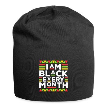 Dans le noir tous les mois - Bonnet en jersey - noir - Devant