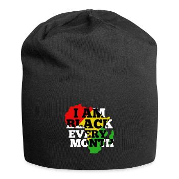 Dans le noir tous les mois - Bonnet en jersey - noir - Devant
