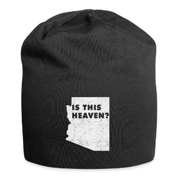 Carte terrestre Amérique État américain Accueil Paradis Arizona - Bonnet en jersey - noir - Devant