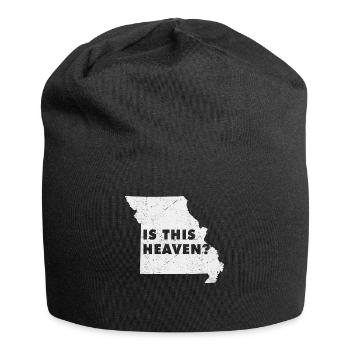 Land Map America US State Home Heaven Missouri - Jersey Beanie - black - Front
