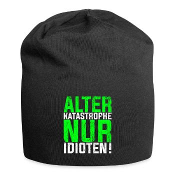 Mechaniker Spruch KFZ Mechaniker Schrauber Geschen - Jersey-Beanie - Schwarz - Vorne