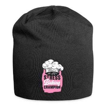 Pastry Chef Baking Champion Baked Goods Pastries - Jersey Beanie - black - Front
