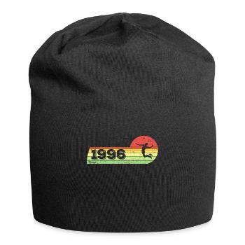 Federball Spieler Jahrgang 1996 Geburtstag game - Jersey-Beanie - Schwarz - Vorne