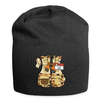 Tour Guide Funny Vest - Jersey-Beanie - Schwarz - Vorne