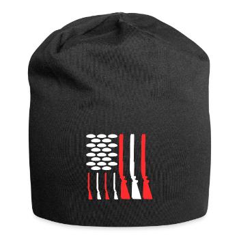 USA Clay Pigeon Shooting - Jersey Beanie - black - Front