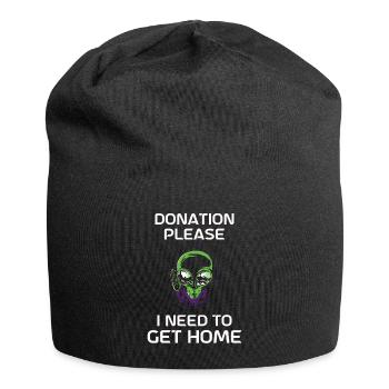 Alien Geschenk Außerirdische Ufo Area 51 Sci-fi - Jersey-Beanie - Schwarz - Vorne