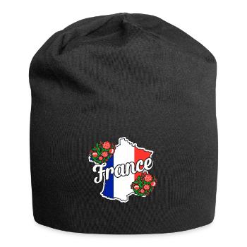France - Bonnet en jersey - noir - Devant