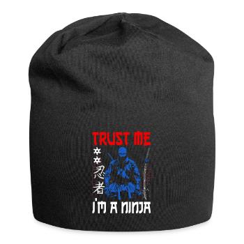 Ninja Gift Karate Ninjutsu Judo Samurai Japan - Jersey Beanie - black - Front