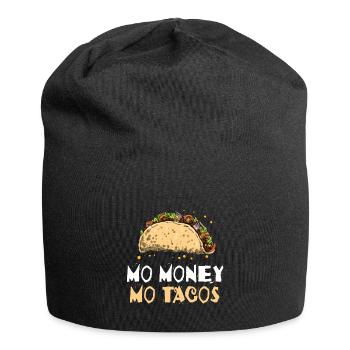 Taco Mexico Food Fast Food Nachos Fiesta Salsa - Jersey Beanie - black - Front