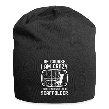 Scaffolding Builder Gift Work Occupation Construction Worker Job - Jersey Beanie - black - Front