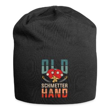 Table Tennis Table Tennis Player Gift Ping Pong - Jersey Beanie - black - Front