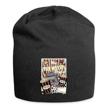 Popcorn Movie Movie Lovers Cinéma - Bonnet en jersey - noir - Devant