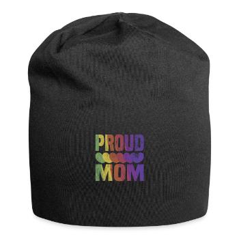 Lgbt Lesbienne Rainbow Flag Bisexuel Queer - Bonnet en jersey - noir - Devant