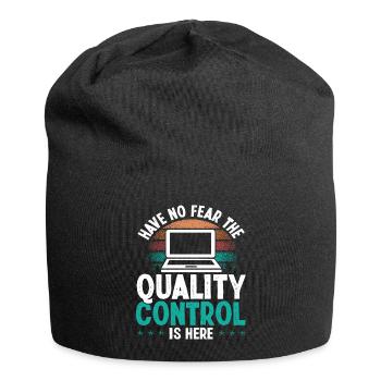 Test logiciel Vintage Code d’assurance qualité - Bonnet en jersey - noir - Devant