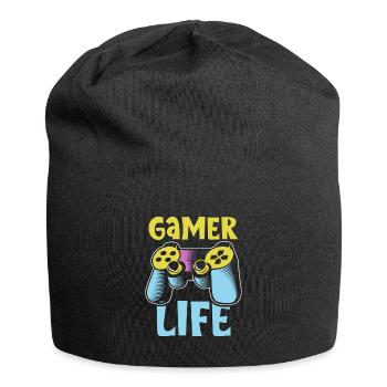 gamer life - Jersey Beanie - black - Front